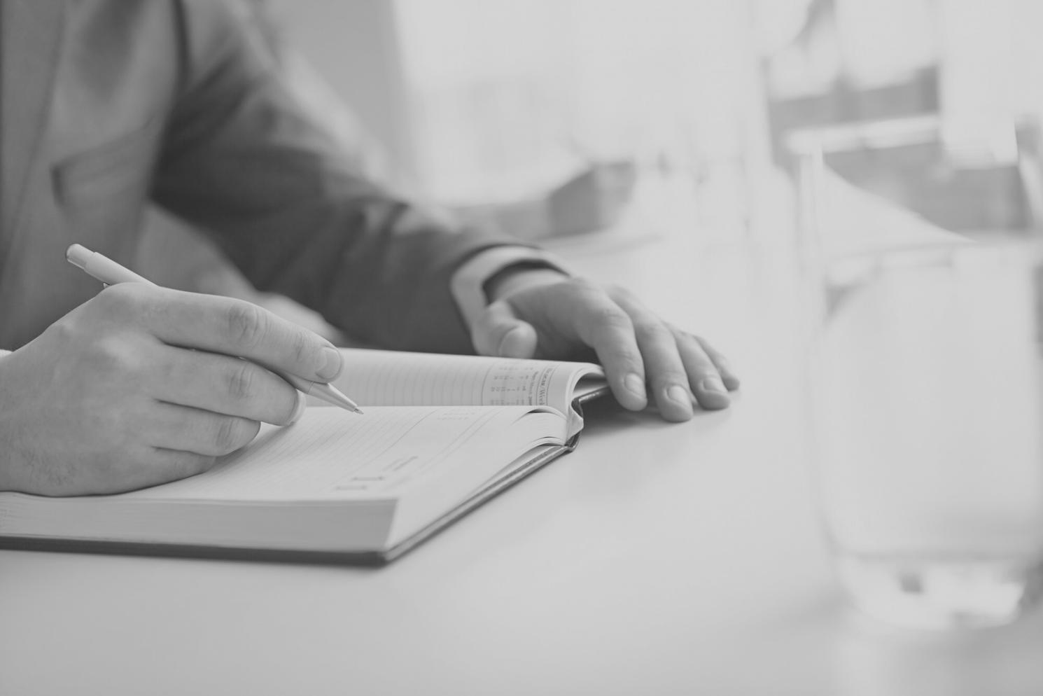 Financial planning workshop with business professionals